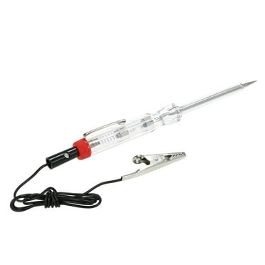 Car Electric Testing Lamp,Test Lamp Probe Tester Wire Test Wire Test Lamp Car Lamp Car Circuit Tester Probe Tool Red Buzhi Qisuo Lamp Red 6-24v Wotao Eryue