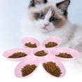 thumbnail image 6 of YAHHU 6‑Petal Food‑Grade Cat Bowl – Pink Flower‑Shaped Feeding & Water Bowl, Durable PC, Glossy Corners, Odor‑Free Design, 6 of 13