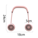 thumbnail image 2 of Ventilador de cuello manos libres, mini ventilador personal USB recargable, ventilador de banda para el cuello portátil con diseño de auriculares con rotación de 360 ° Fokelyi CPB-DE-WX78-2, 2 of 5