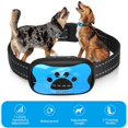 thumbnail image 3 of Rechargeable Anti Bark Collar, for Small Medium Dogs, No Vibration Collar, Dog Bark Control Device, 7 Sensitivity Modes, Beep and Vibration, No Bark Collar, Dog Training, Blue, 3 of 5