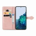 thumbnail image 6 of Feishell Embossed PU Leather Wallet Phone Case for Samsung Galaxy S23 Plus 6.6 inch,Full Protection Magnetic Clasp Flip Stand Card Slots Shockproof Protective Cover with Hand Strap,Rosegold, 6 of 17