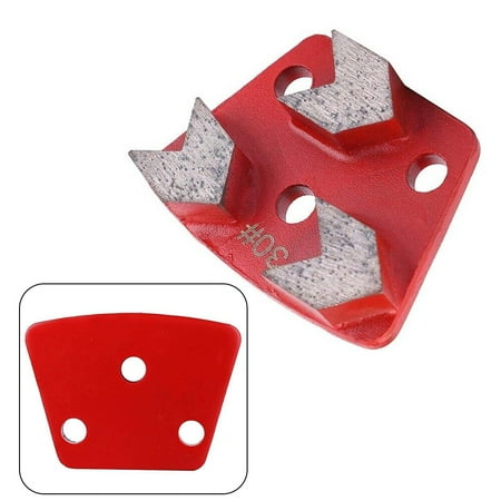 

Geege Trapezoid Diamond Floor Grinding Pad Disc #30 Grit Metal Bond Scraper