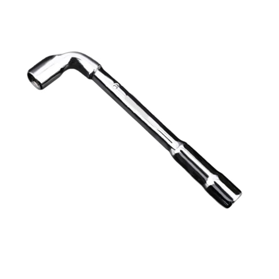COOLHOOD 6/8/10/12mm Steel L-Shape Angled Pipe Socket Wrench Pipe Hexagonal Elbow Wrench Spanner Automotive Mechanical Tool