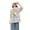 White, variant on Hiijoy Toddler Girls Graphic Tee Summer Beach Short Sleeve T-Shirt for Kids, Sizes 1-13