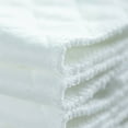 thumbnail image 3 of 10 Pack Muslin Baby Burp Cloths Large 18 x 7 Inches Cotton Baby Burp Rags Cute Baby Towel and Washcloths Face Towels 6 Layers Absorbent for Baby Infant Shower, White, 3 of 9