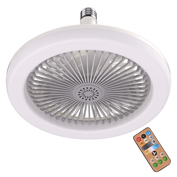 Mini Lámpara Ventilador de Techo LED Bsvklp Con Fragancia 360 Rotación E27 30W