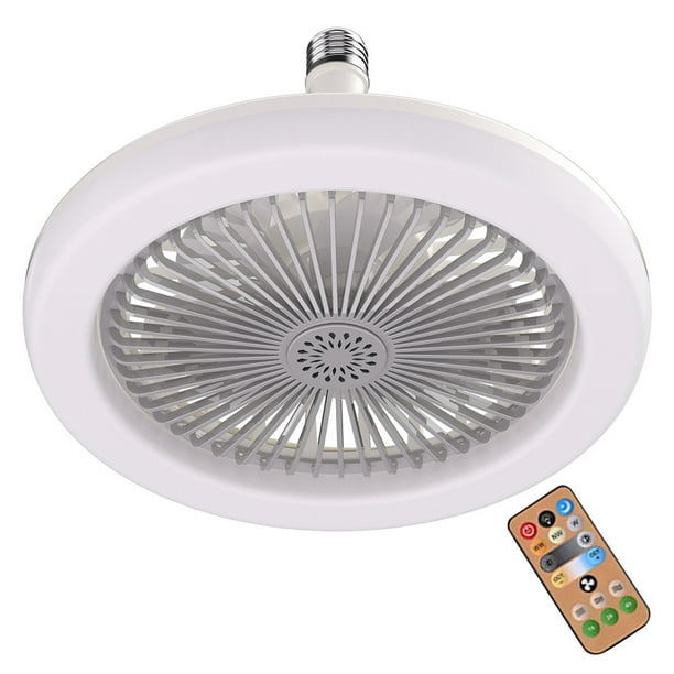 Mini Lámpara Ventilador de Techo LED Bsvklp Con Fragancia 360 Rotación E27 30W