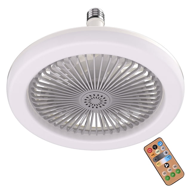 Mini Lámpara Ventilador de Techo LED Bsvklp Con Fragancia 360 Rotación E27 30W