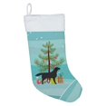 thumbnail image 1 of Carolines Treasures BB2926CS Black Labrador Retriever Merry Christmas Tree Christmas Stocking, 1 of 2