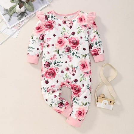 

DAETIROS Versatile Jumpsuit Autumn Winter Romper Cute Fashion Girls Trousers Pink