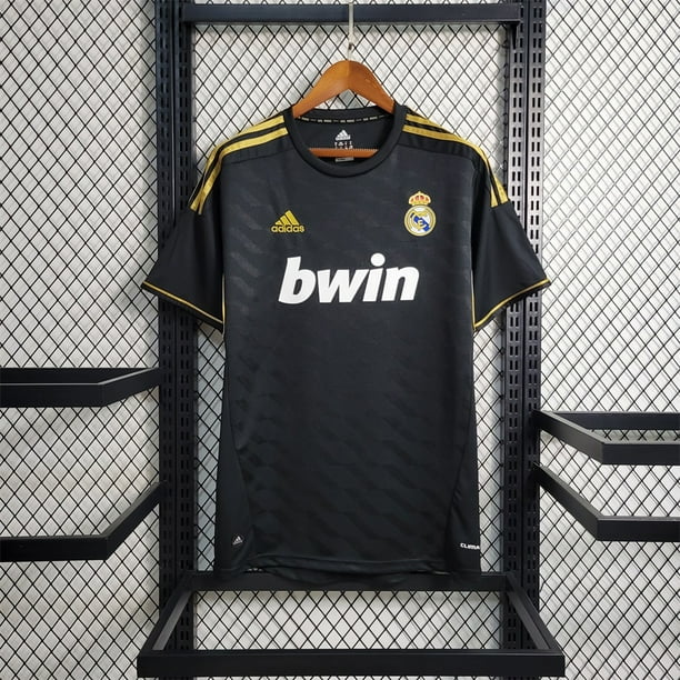 11/12 Real Madrid Local/Camiseta De Fútbol Visitante Blanco/Negro