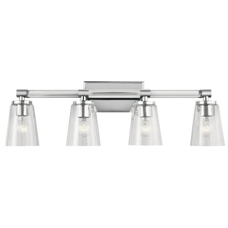 

Kichler 45869 Audrea 4 Light 30-1/4 Wide Bathroom Vanity Light - Chrome