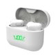 thumbnail image 1 of Heart Shaped Digital Display Earbuds Bluetooth 5.3 Bass Stereo Earbud Waterproof Cute in Ear Earbuds, 1 of 5