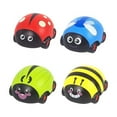 thumbnail image 1 of Cartoon Inertial Insect Pull-back Car Light Double Pull-back Resistance Car Beetle Toy Car, 1 of 5