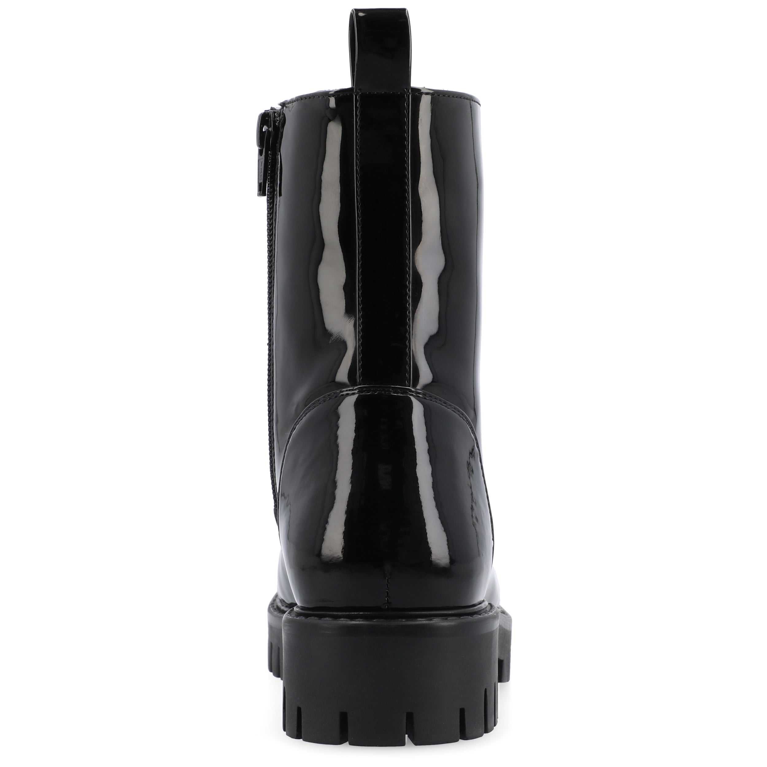 Journee Womens Aaley Combat Inside Zip Booties, Widths Available