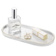 thumbnail image 1 of Bandeja Luxspire para joyas de cerámica de mármol blanco Vanity Tray, 1 of 7
