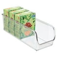 thumbnail image 5 of iDesign Linus Binz BPA-Free Plastic Open-Front Kitchen Organizer with Handles, 12.35" x 5.95" x 3.85", Clear, 5 of 13