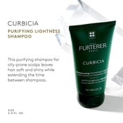 Rene Furterer CURBICIA Purifying Lightness Shampoo - For Oily-Prone Scalp - Sebum Control, 5.0 fl oz