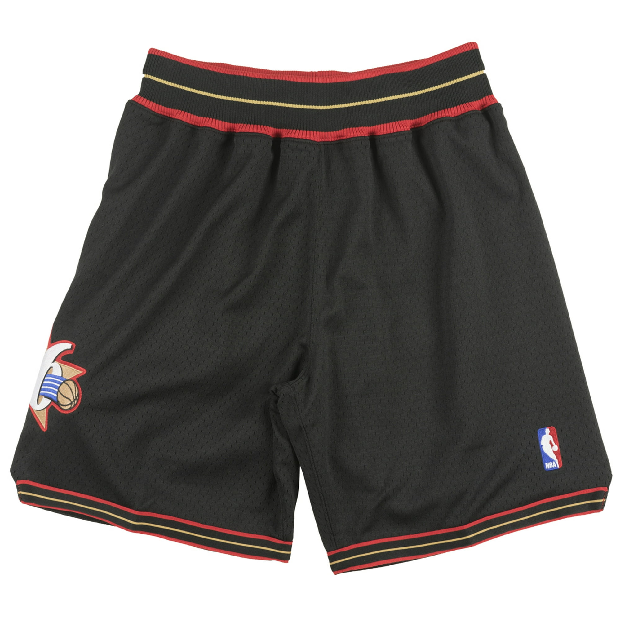 76ers black shorts