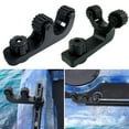 thumbnail image 2 of Eoperou Kayak Paddle Holder Heavy Duty Plastic Canoe Oar Standard Paddle Sea Fishing Rod Support Stand Kayak Track Mount Accessories, 2 of 8