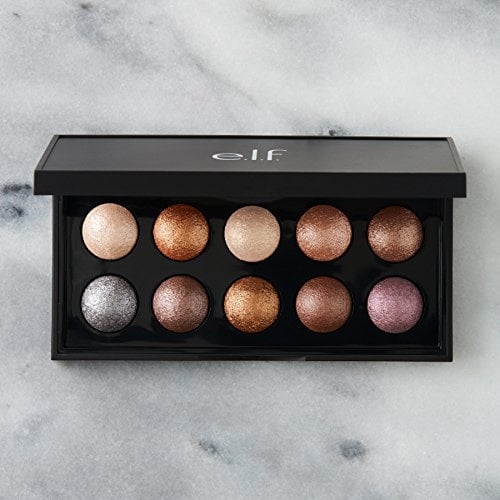 Palette de 10 ombres à paupières marbrées d'e.l.f.