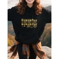 thumbnail image 2 of Believe Motivational Hoodie for Men Women, Inspirational Pullover Hooded Sweatshirt, Cozy Cotton Poly Blend, Positive Casual Outfit, 2 of 5