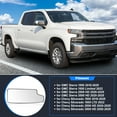 thumbnail image 2 of Cristal del Espejo Inferior del Lado Derecho para Chevy Silverado y GMC Sierra 1500 2500 HD 3500 HD 2019-2025, Cristal Convexo con Placa de Respaldo No. 84468913/GM1325215, 2 of 7