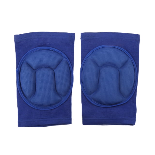 2 rodilleras protectoras de esponja gruesa antideslizante para evitar colisiones para ejercicio al aire libre, color azul S YUNYI BRAND Deportes