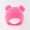 Pink, variant on Kids Knit Beanie Hat, Winter Bear Ears Hat Warm Knitted Fleece Lined Woollen Ski Pompom Hat