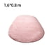 thumbnail image 2 of Wosthever Manta ovalada, alfombrilla lavable para el suelo, alfombra decorativa resistente a los deslizamientos, adornos para la puerta del pasillo del Decoración del hogar Rosado 1.6*0.8 metros Wosthever HA071454-04, 2 of 5