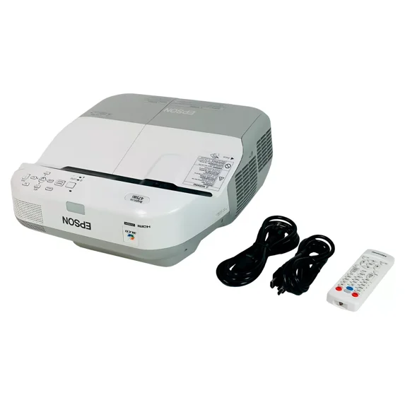 Pre-Owned Epson BrightLink 475Wi 3LCD Projector UST 2600 Lumens WXGA