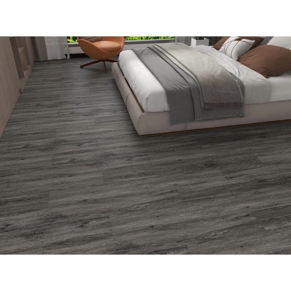 GLU-PRO 22-mil, Glue Down LVT Flooring, 3 mm Cielos Grises
