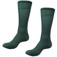 thumbnail image 2 of JUUNthy Mens Dress Socks, Thin Breathable Comfortable Stretch Regular Fit Everday Casual Crew Socks Burgundy Size Free Size, 2 of 8