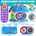 thumbnail image 2 of Toy House Hurdaos Montessori de 1 año con 24 funciones, 2 of 7