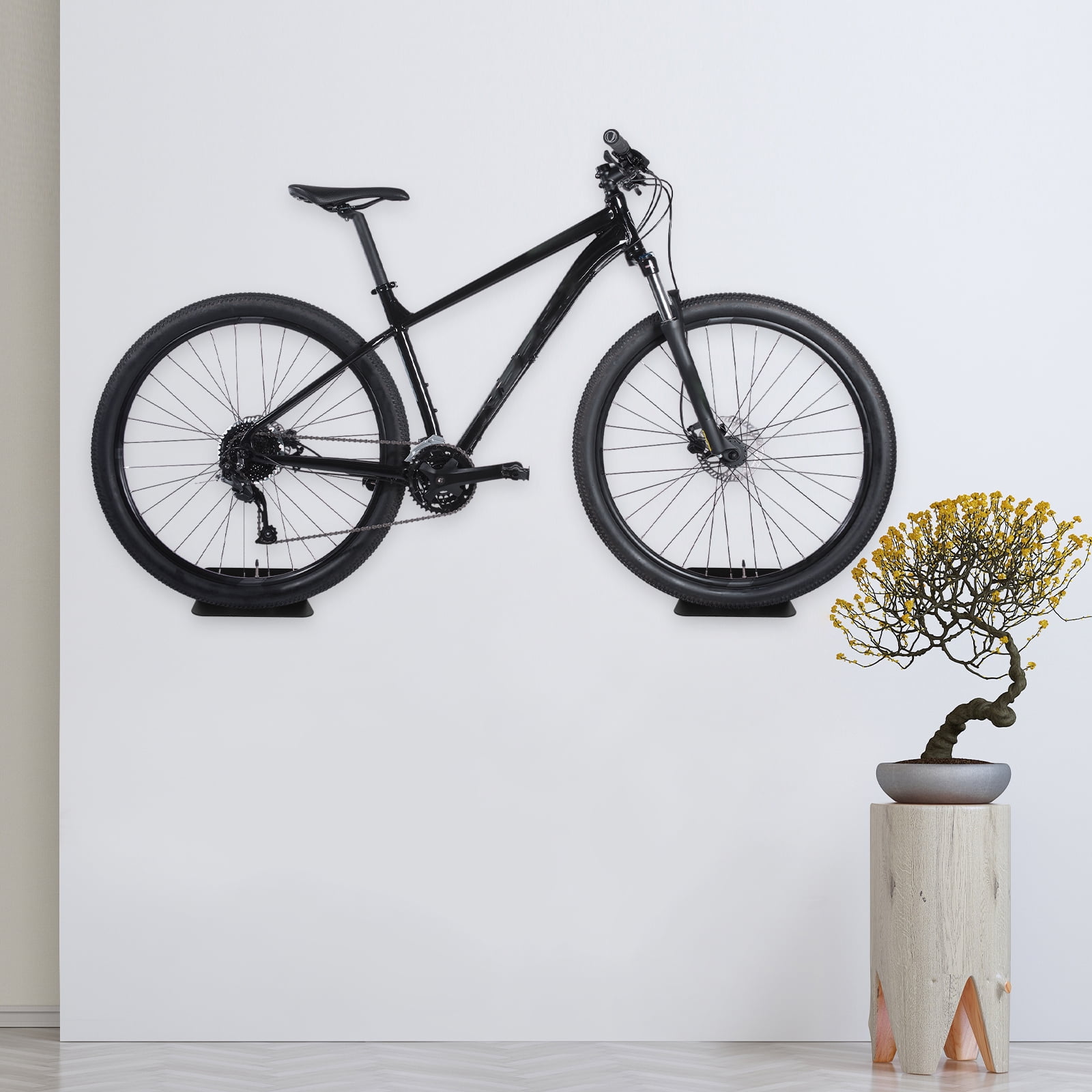 Presa Heavy Duty Bike Rack Hook Set, Black, 6-Pack