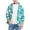 Jade, variant on Weatherproof Vintage Men's Leaf Print Nylon Jacket, Sizes Medium & Large