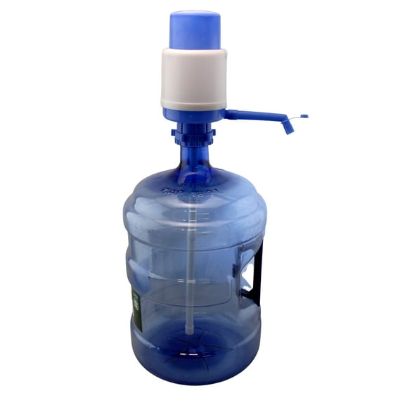 Drinking Water Pump Manual Vacuum Action Dispenser for Drinking Water Bottles Fits Most Standard 3-5 Gallon Water Bottles Dependable Industries Inc. Essentials