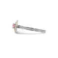 thumbnail image 4 of 1/4 Carat (Ctw) Pink Tourmaline Ring in Sterling Silver with 14K Accents, 4 of 5