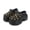 black, variant on Women’s Rhinestone Clog Sandals, Chunky Platform Slip-On Shoes, Casual Garden Slides