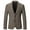 Brown, variant on Nmnitkp Blazer High Quality Wrinkle Resistant Fabric Men's Casual Corduroy Blazer Jacket Slim Fit One Button Work Wear Sport Coat