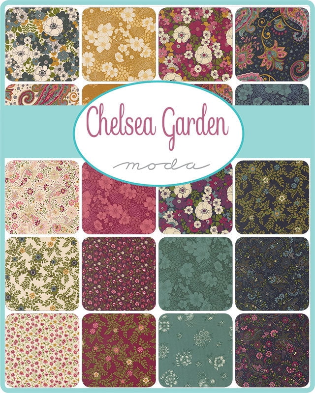 Moda - Chelsea Garden Jelly Roll by Moda 40 pcs