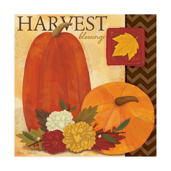 Trademark Fine Art 'Autumns Harvest 1' Canvas Art by Holli Conger