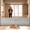 Gray, variant on Retractable Baby Gate, TULILLO 48in Tall Baby Safety Gate, 150" Wide Baby Gate Dog Gate for Stair, Doorway, Auto-Lock, Gray