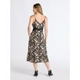 thumbnail image 3 of Scoop Women’s Cutaway Midi Dress with Lace Insets, Sizes XS-XXL, 3 of 5