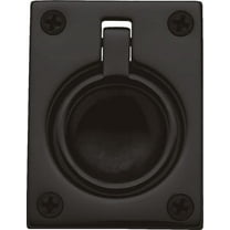 Baldwin 0394102 Flush Ring Pull, Satin Chrome