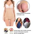 thumbnail image 4 of Zukuco Women Butt Lifter Shapewear Seamless Tummy Control Hi-Waist Butt Lifting Panties, 4 of 7