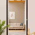 thumbnail image 2 of Binwennn Rideaux de Longueur au Sol Séparateur de Porte Fenêtre 50x2 00cm Rideau Rideau Cœur Transparent Maison, 2 of 2