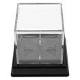 thumbnail image 3 of KAKOWELY 1 Set Decorative Baseball Box Household Baseball Holder Transparent Softball Case Baseball Accessory,4.13"X4.13"X3.74", 3 of 5