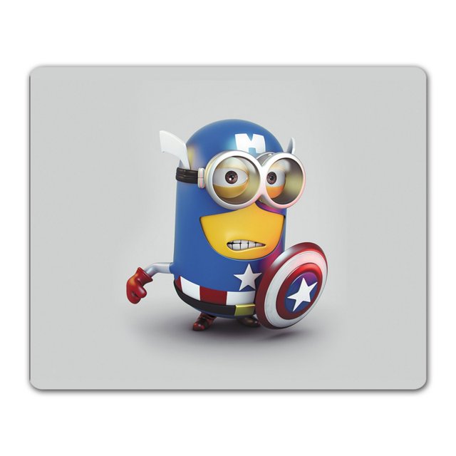 Tapa para alfombrilla de ratón Minion, compatibilidad universal, 21 x 17 cm