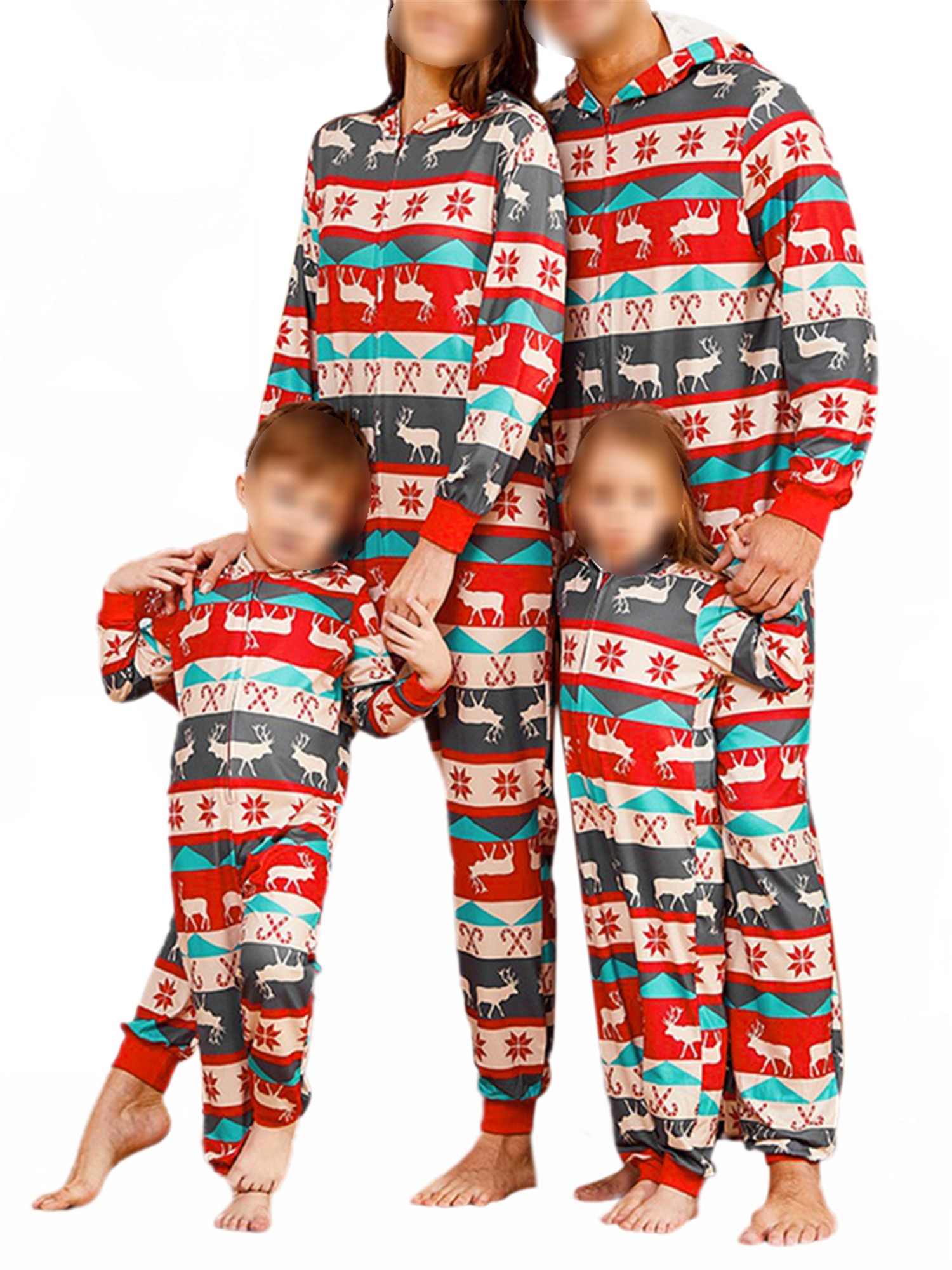 matching christmas onesies for baby and mom